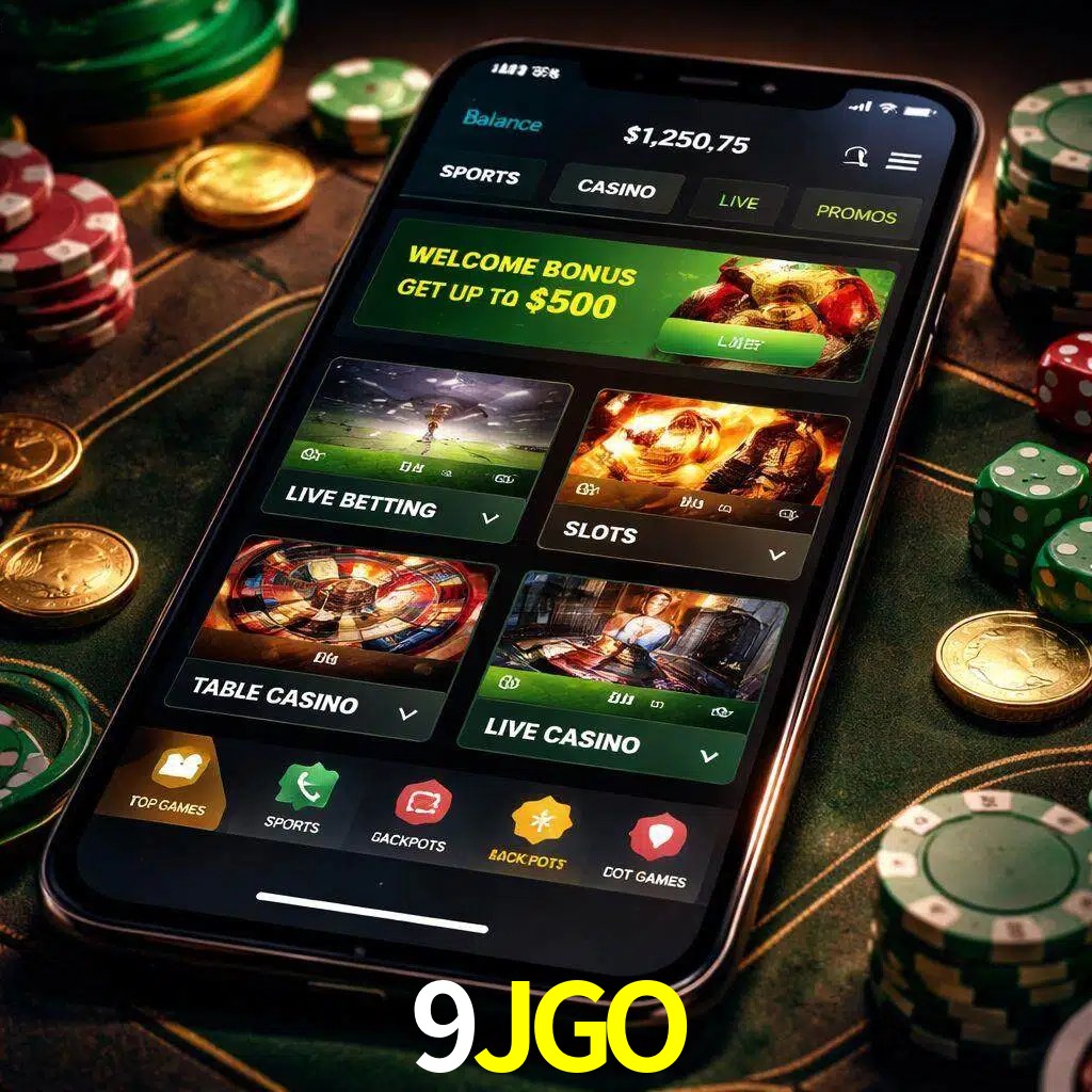 Diseño de juegos móviles 9JGO para usuarios en México
